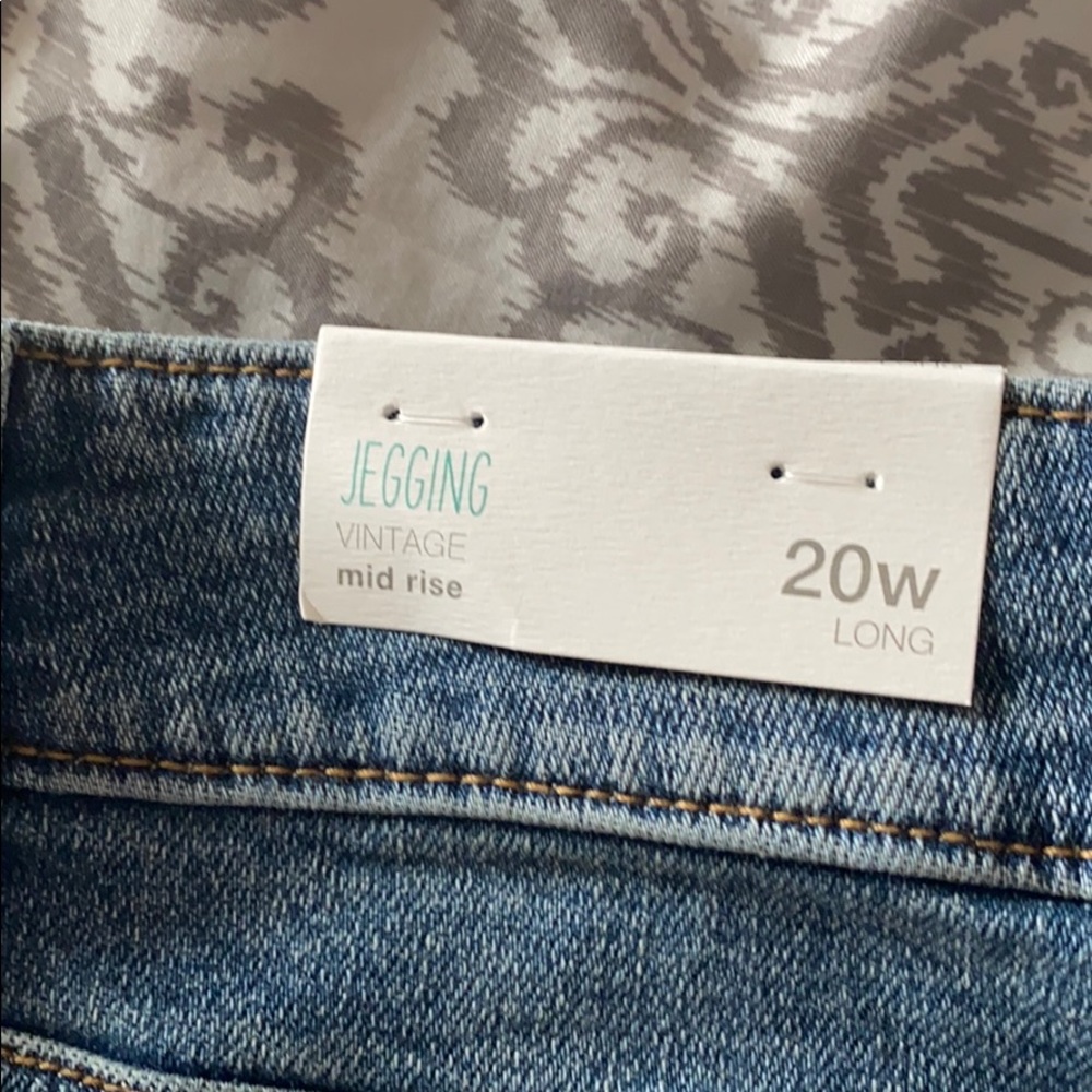 Jeggings, vintage, mid rise